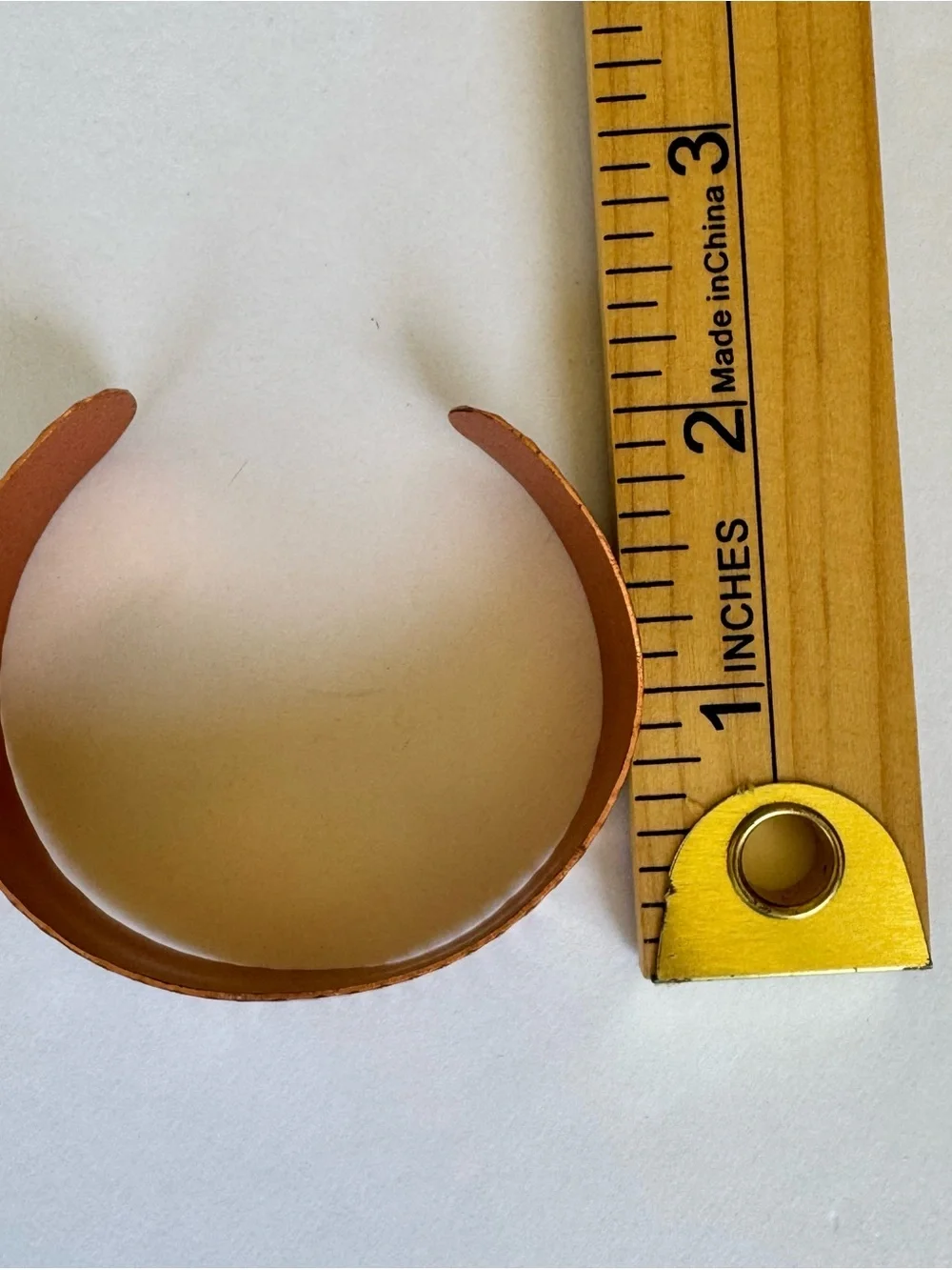 Copper Reflections Etched Kitty Cat Flower Cuff Bracelet